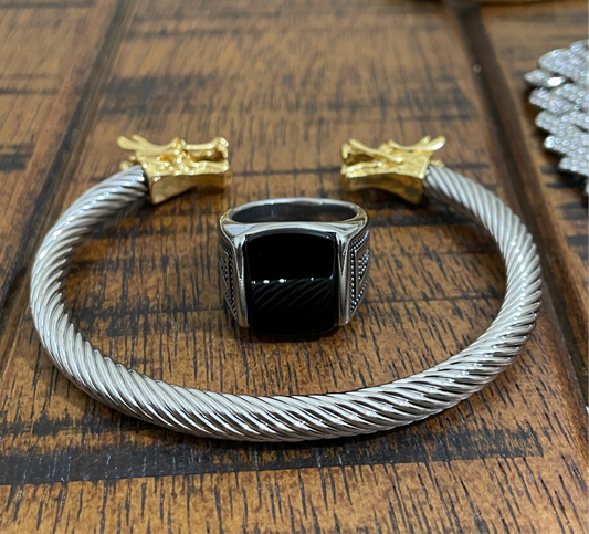 Dragon deal - 1 with square Turkish ring